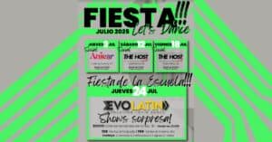 bailes sociales salsa y bachata madrid julio