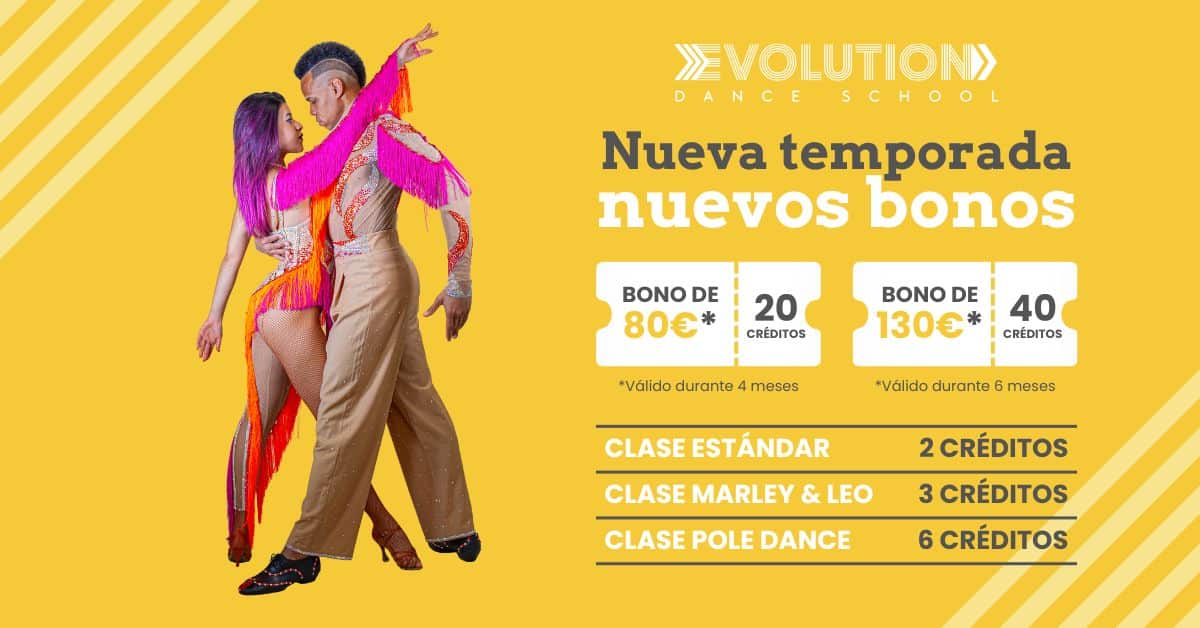 bonos clases de baile Madrid