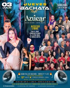Social Bachata y Salsa Madrid Azúcar