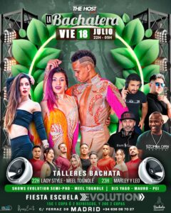 Social viernes noche La Bachatera Madrid The Host