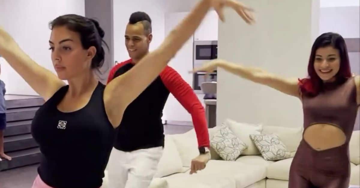 Clases Particulares de Bachata a Georgina Rodríguez con Leo y Marley
